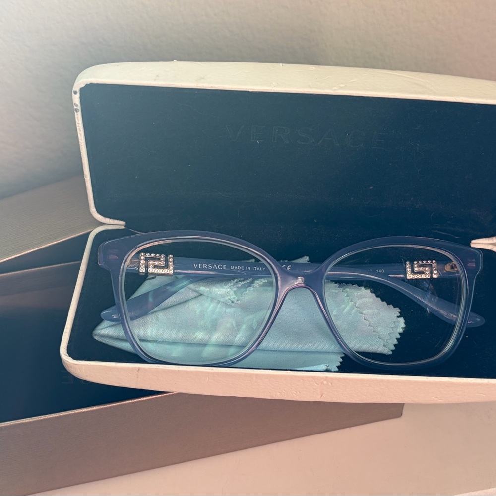 Versace Women's Eyewear in Elegant Blue